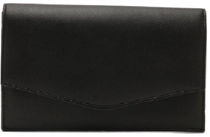 black bandeau folded detail extreme split maxi dress