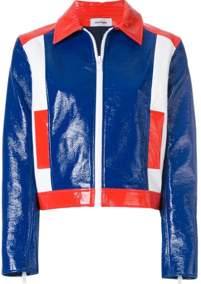 COURRÈGES colour block jacket